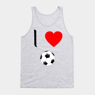 I love football Tank Top